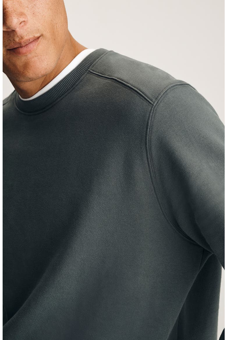 Crewneck Cotton Sweatshirt, Alternate, color, URBAN CHIC