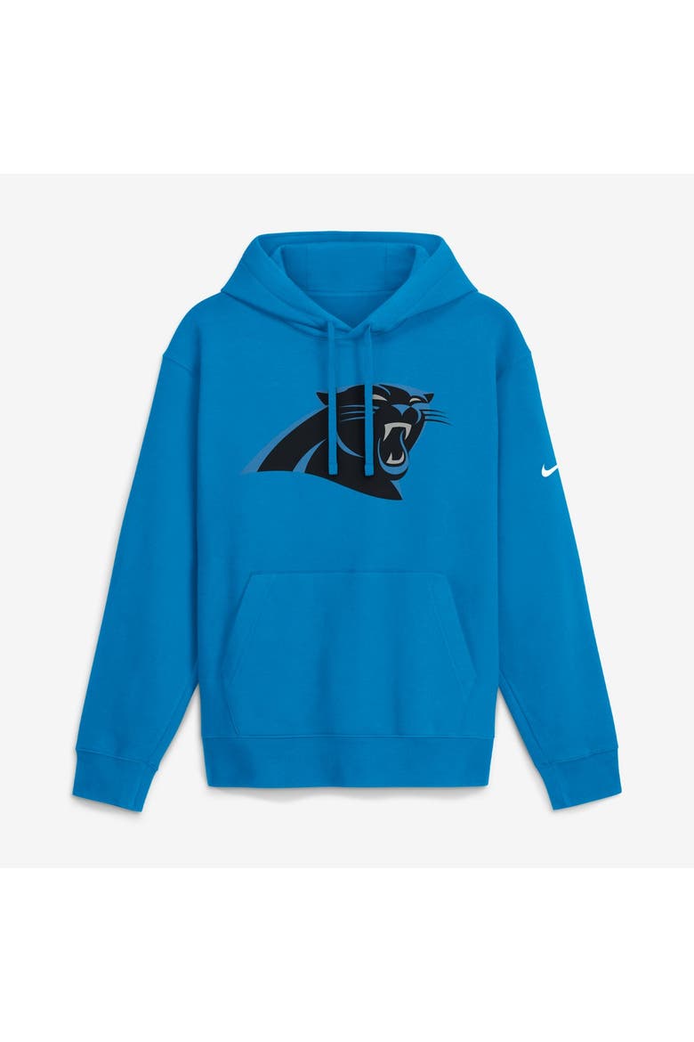 Men's Nike Blue Carolina Panthers Primetime Club Logo Hoodie, Main, color, Blue