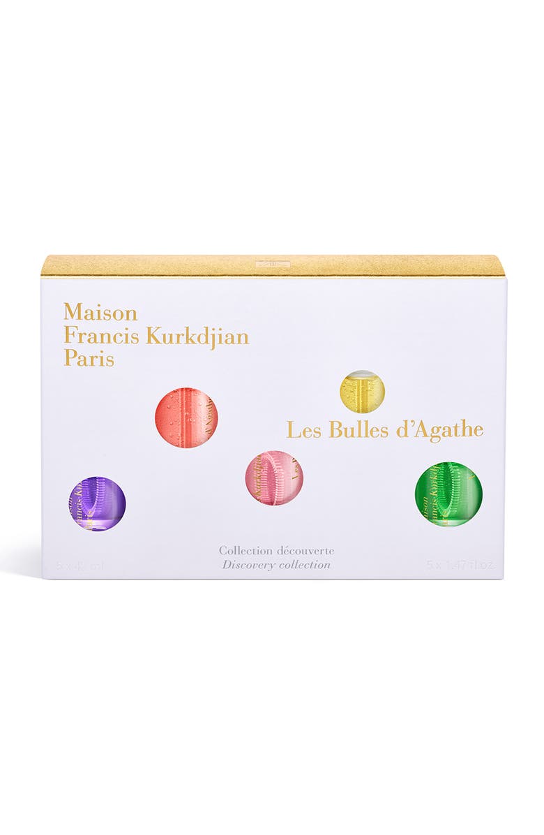 Maison Francis Kurkdjian Les Bulles d'Agathe Scented Bubbles Discovery Set, Alternate, color, 