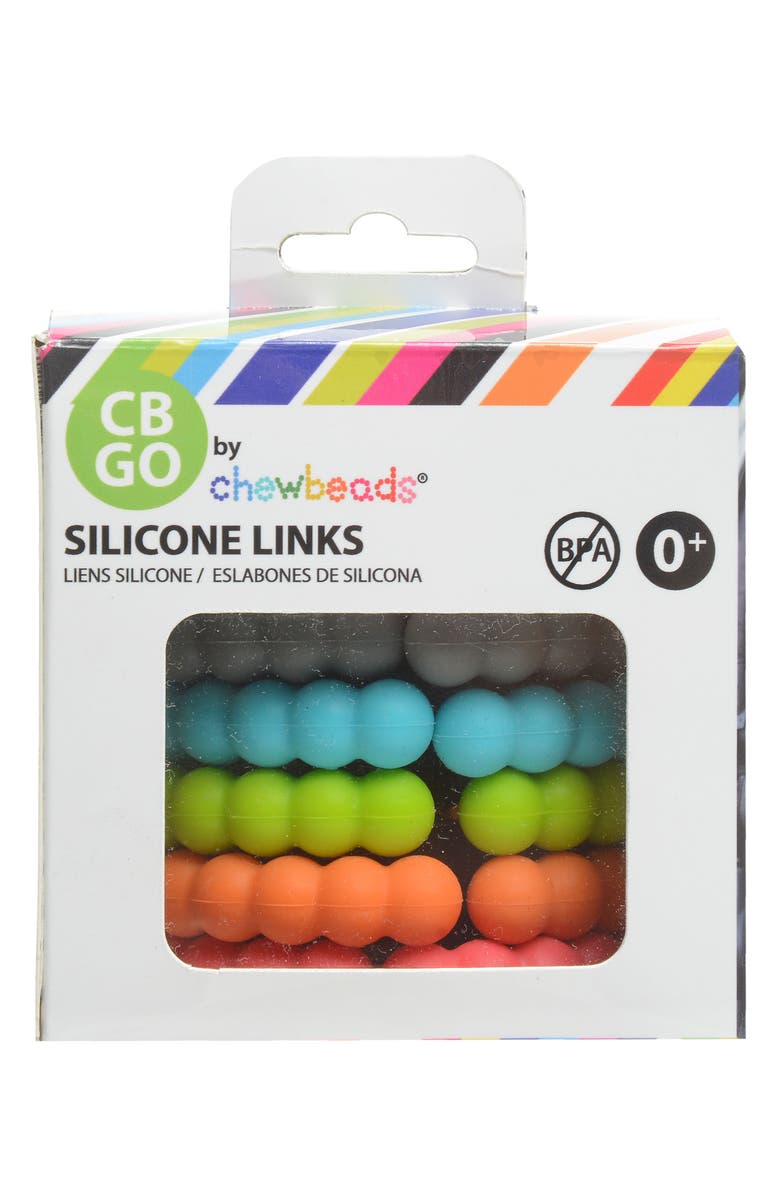 Chewbeads 'CB GO' Silicone Links, Alternate, color, 
