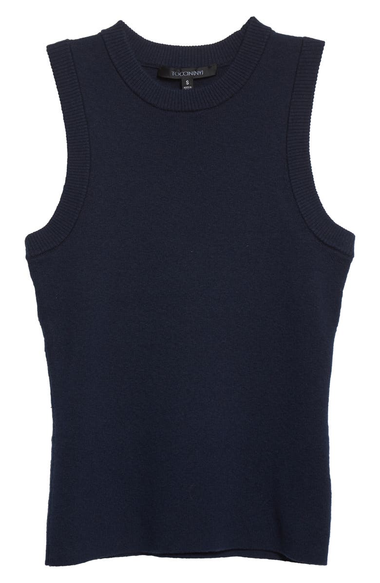 Toccin Cotton & Wool Sweater Tank, Alternate, color, 