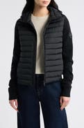 Canada Goose HyBridge Hayes Quilted & Knit Down Jacket