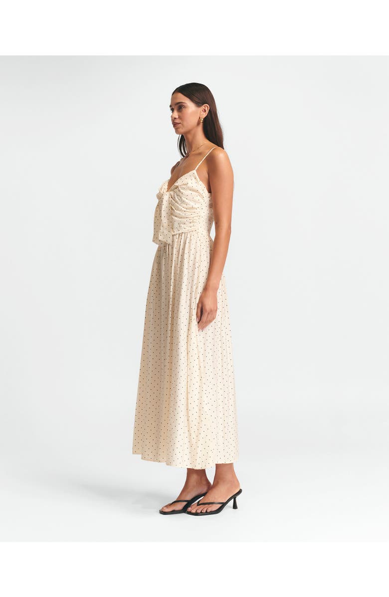 ST MRLO Baylen Midi Dress, Alternate, color, Cream Spot