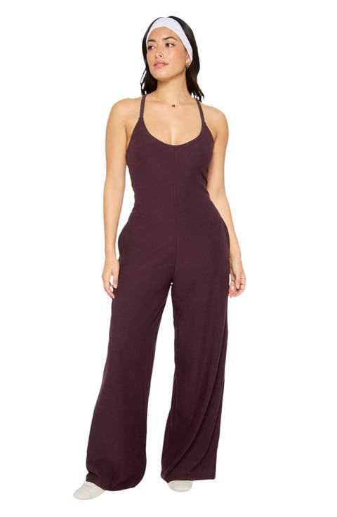 Women's Cloud Jersey Wide Leg Jumpsuit