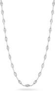 SPHERA MILANO Marquise Cut Cubic Zirconia Choker Necklace