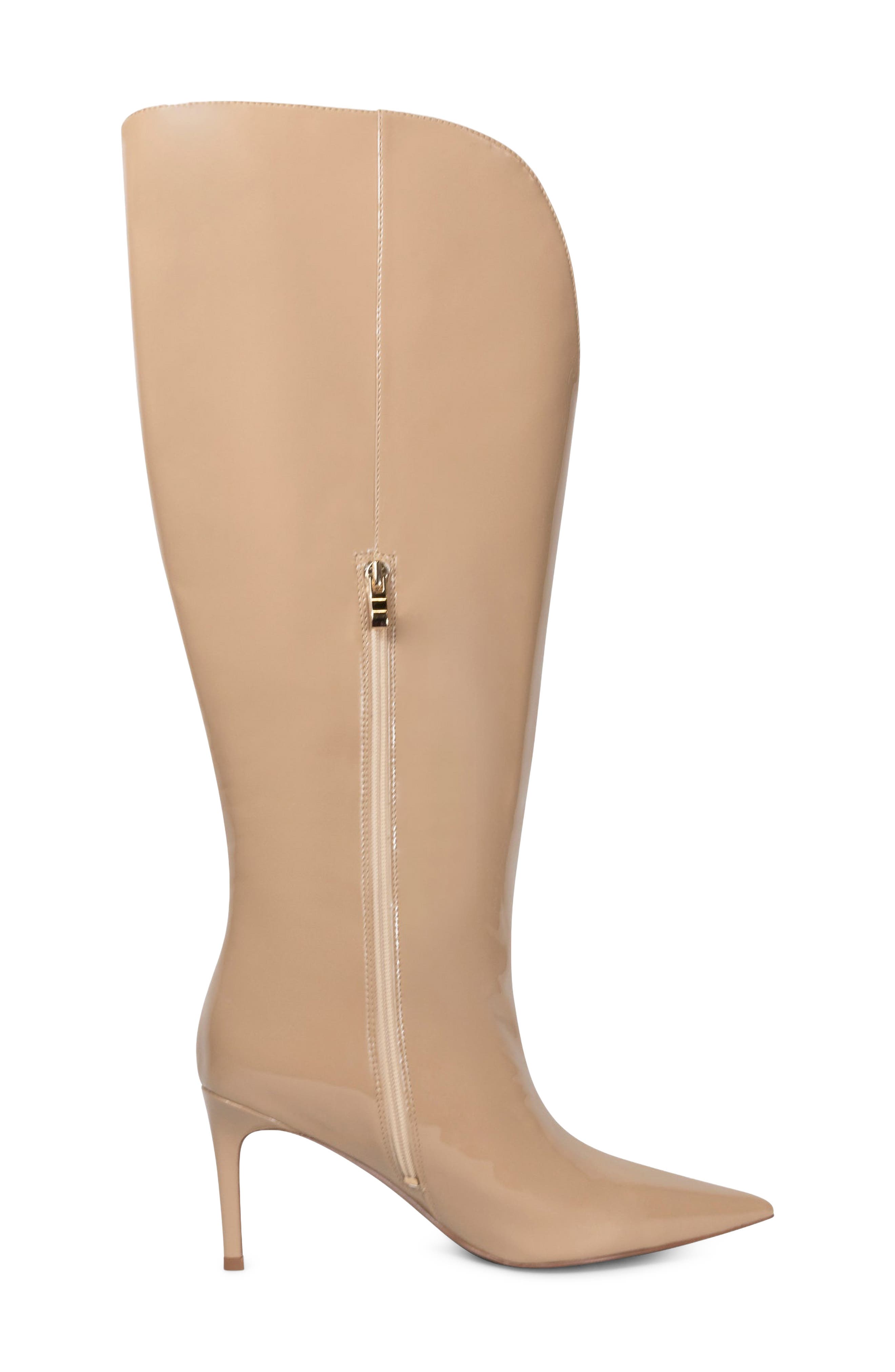Kay Faux Leather Knee High Boot, Alternate, color, TAN