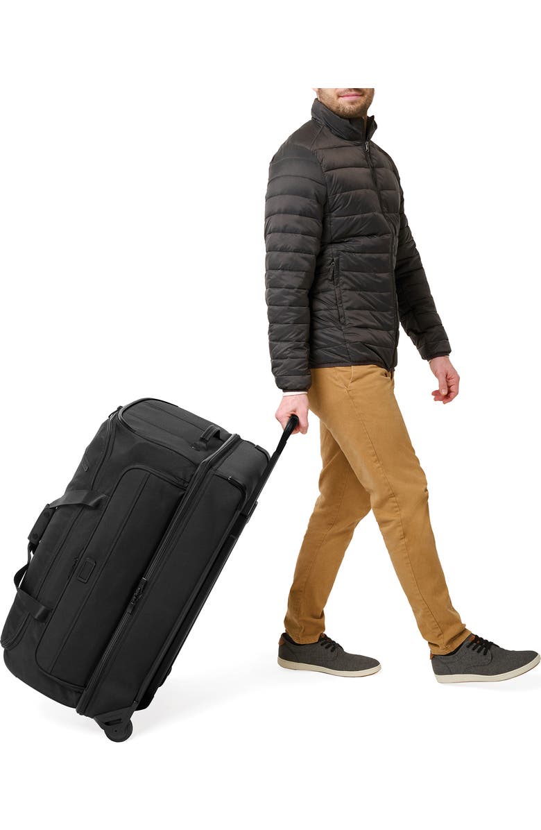Briggs & Riley Baseline Large Two-Wheel Duffle Bag, Alternate, color, Black