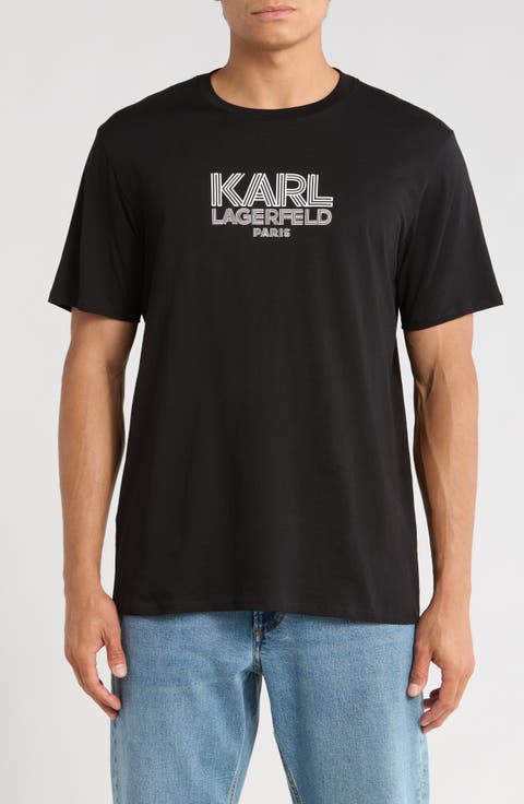 Rubberized Karl Graphic T-Shirt