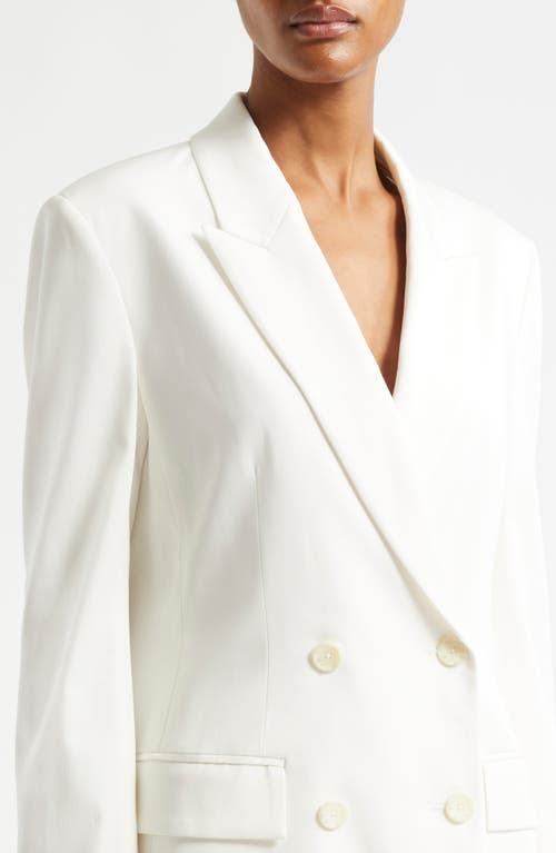 A.l.c . Calla Double Breasted Blazer In White