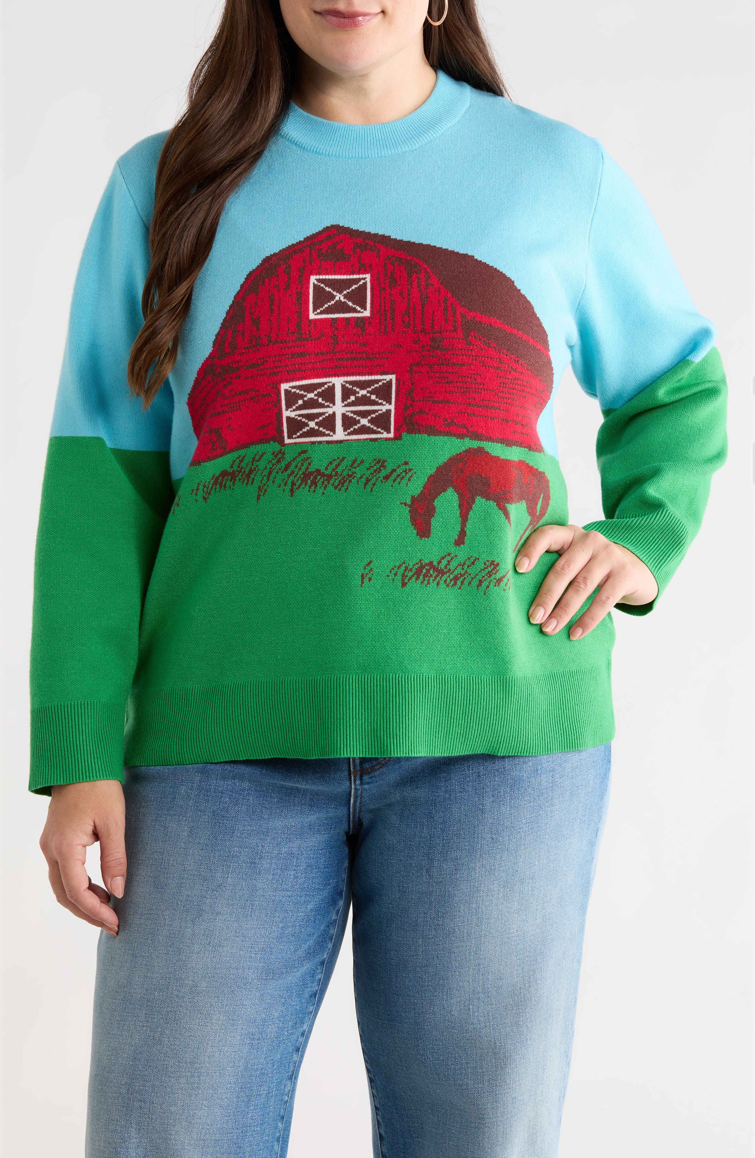 Kelsey's Farm Jacquard Sweater