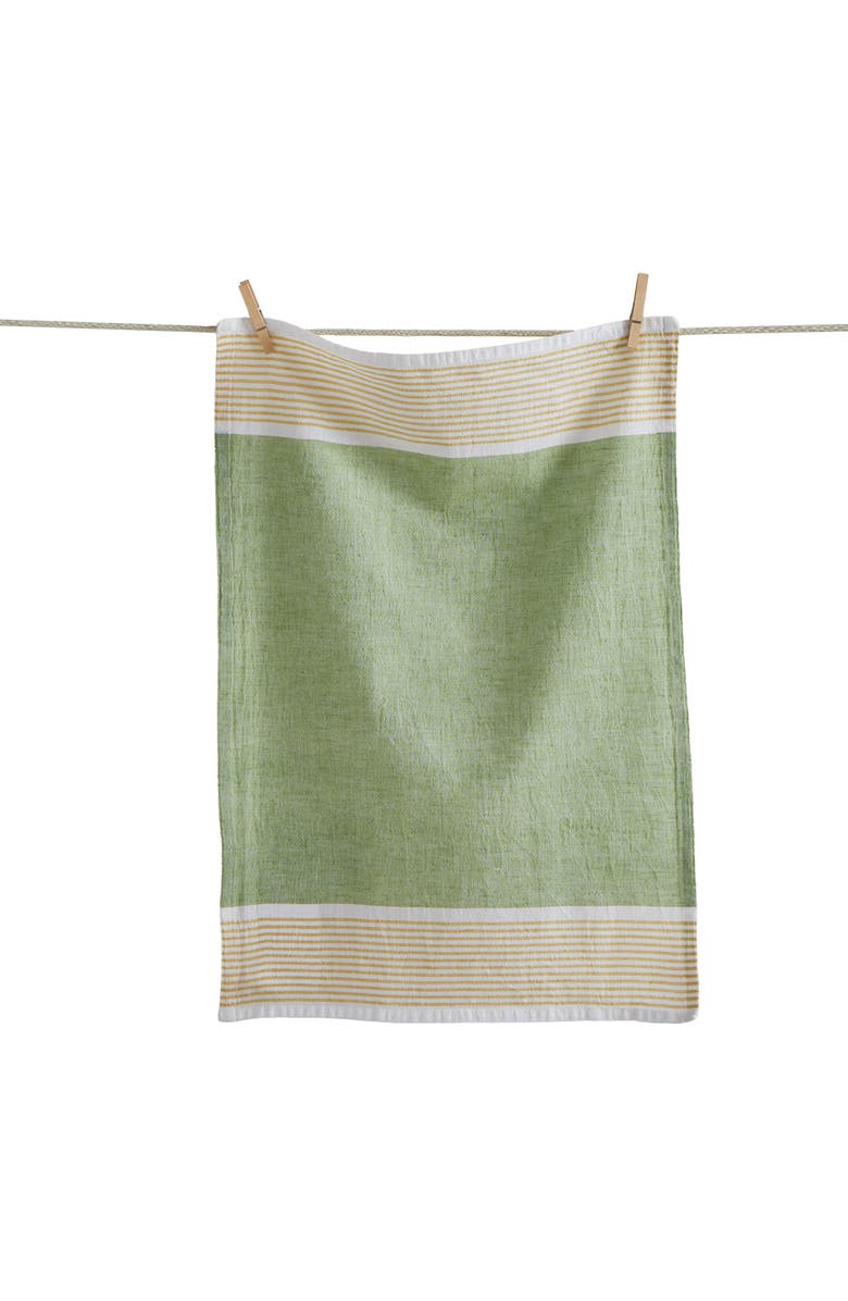 tag Wolcott Contrast Border Dt Green Multi Green Multi Cotton Everyday, Main, color, Green