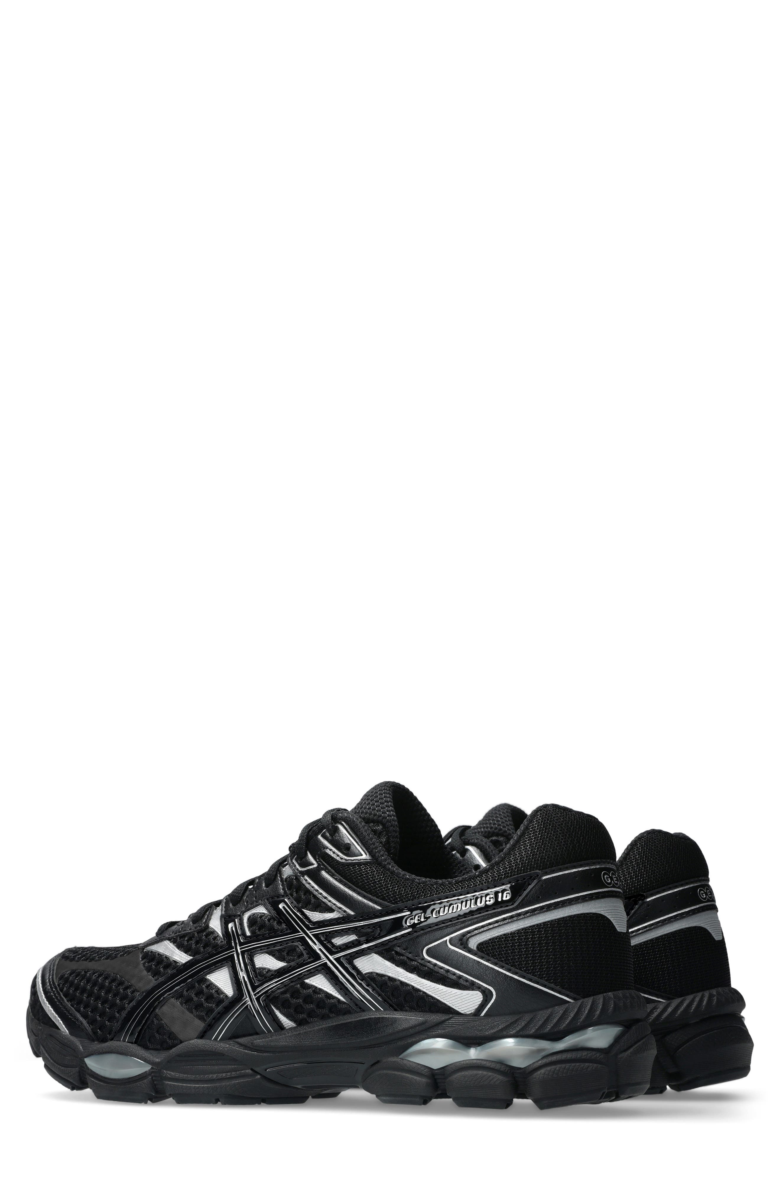 ASICS<sup>®</sup> Gender Inclusive GEL-CUMULUS<sup>®</sup> 16 Sneaker, Alternate, color, Black/ Black