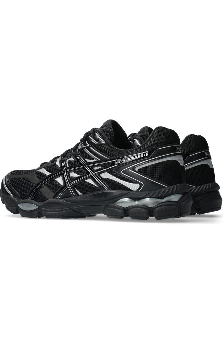 ASICS<sup>®</sup> Gender Inclusive GEL-CUMULUS<sup>®</sup> 16 Sneaker, Alternate, color, Black/ Black