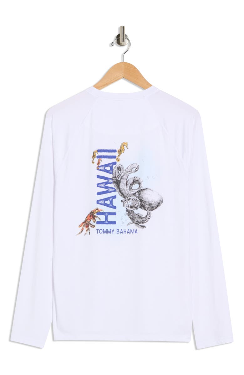 Tommy Bahama Chill Time Sea Life Long Sleeve Knit T-Shirt, Alternate, color, 