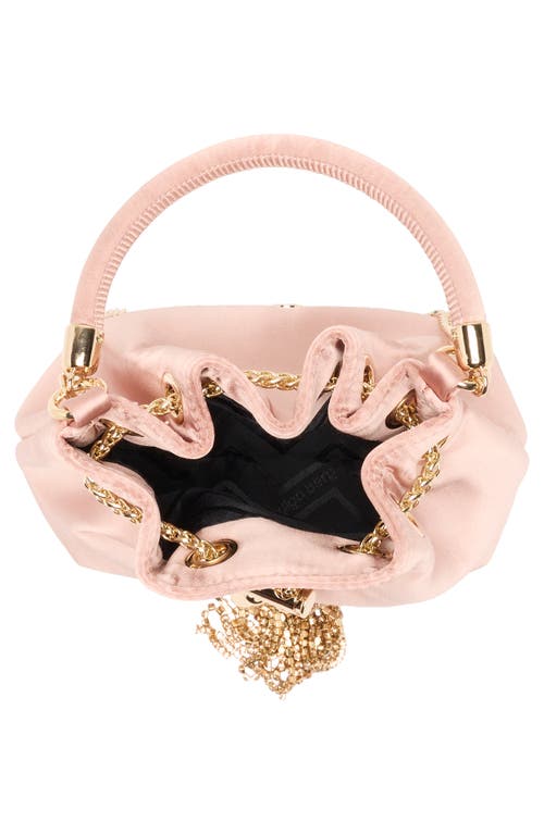 Shop Olga Berg Amanda Satin Bucket Bag