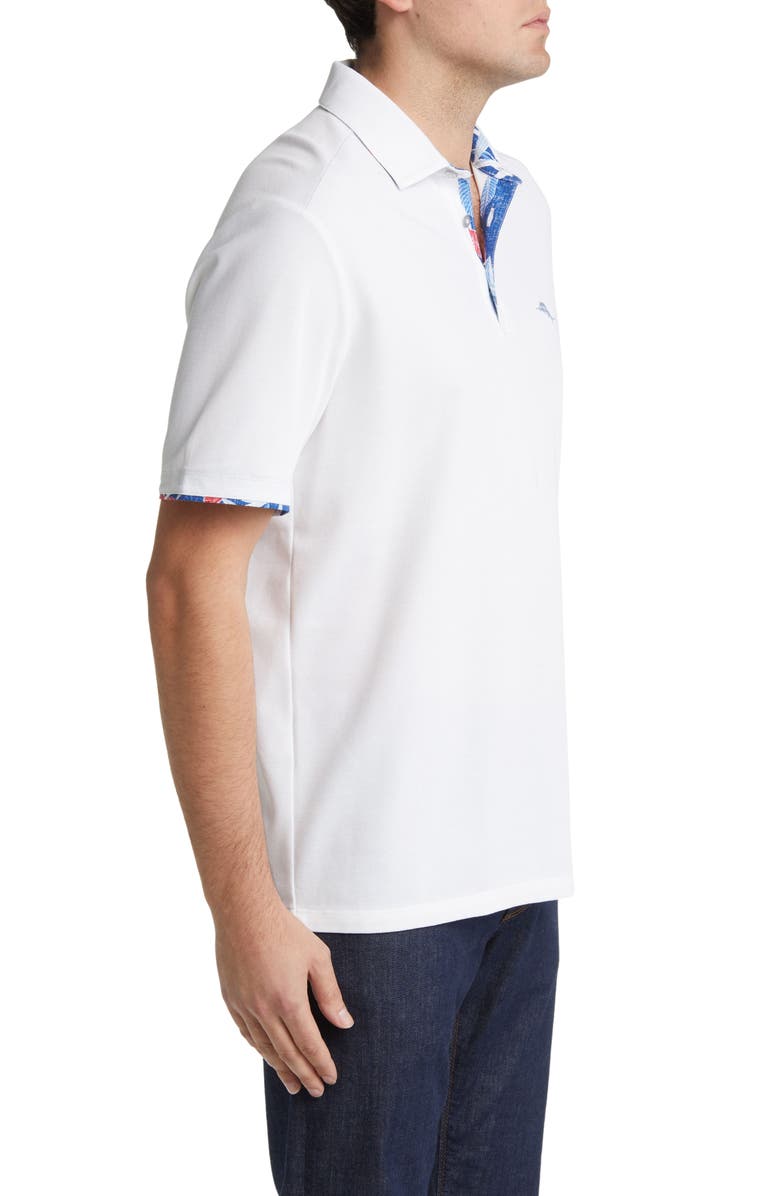 Tommy Bahama Fiesta Fronds Five O'Clock IslandZone<sup>®</sup> Polo, Alternate, color, 