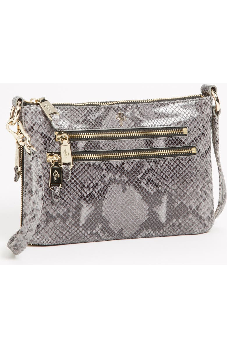 Cole Haan 'Village Sheila' Crossbody Bag, Small, Main, color, Opal Grey Snake