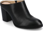 Journee Collection Kendra Block Heel Mule