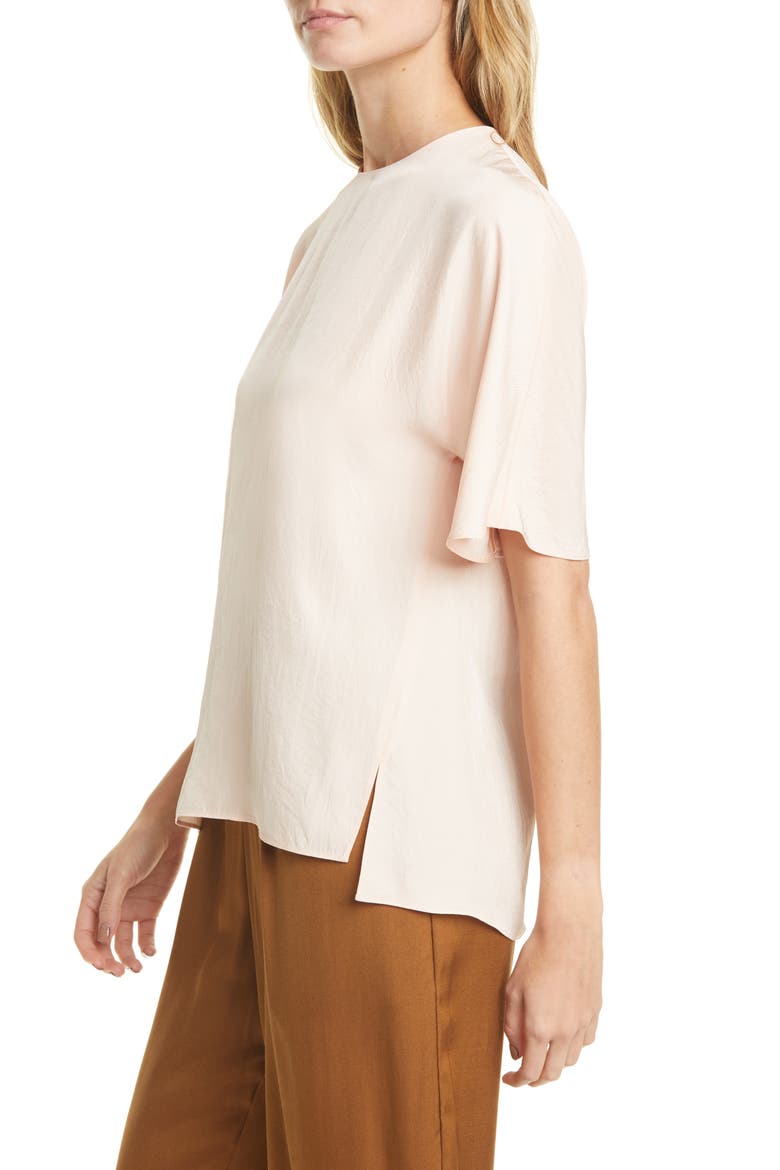 Crinkle Top, Alternate, color, PINK SAND