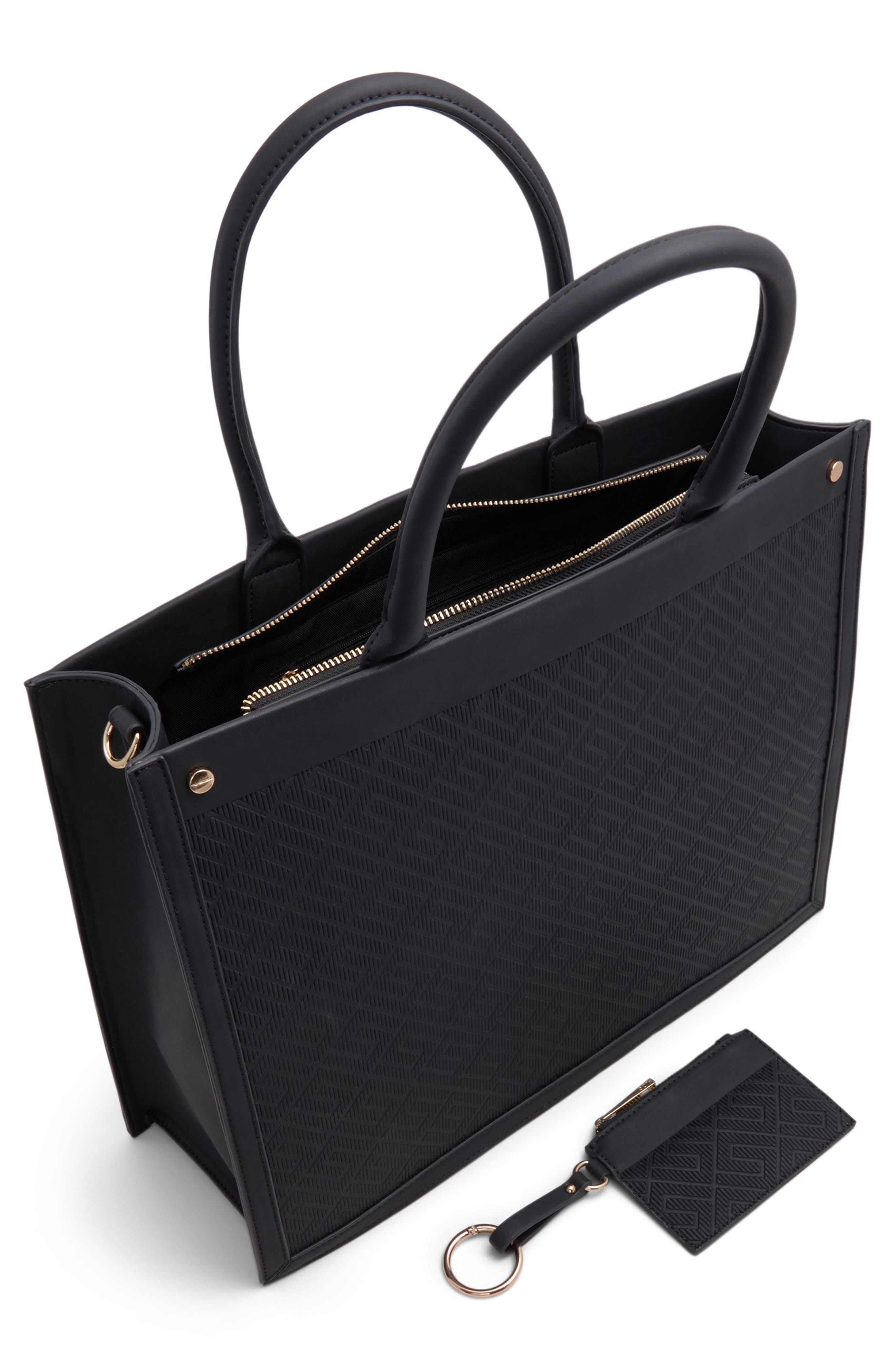 ALDO Kaspiassx Faux Leather Tote, Alternate, color, 