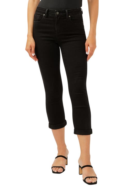 Avery Curvy High Waist Capri Jeans