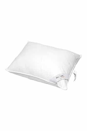 Luxury European Down Medium Density Queen Size Pillow - White