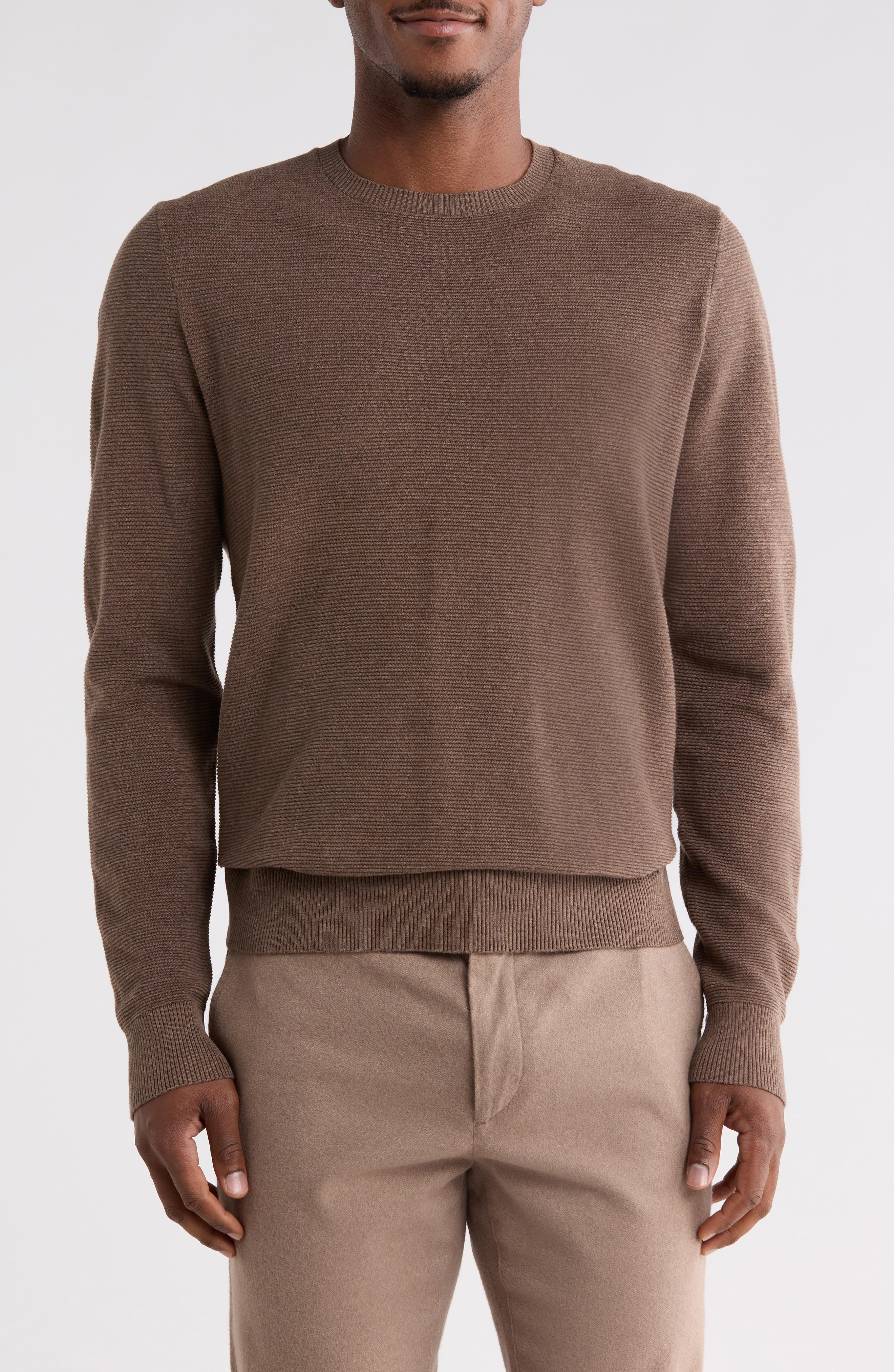 Enrique Crewneck Cotton Sweater