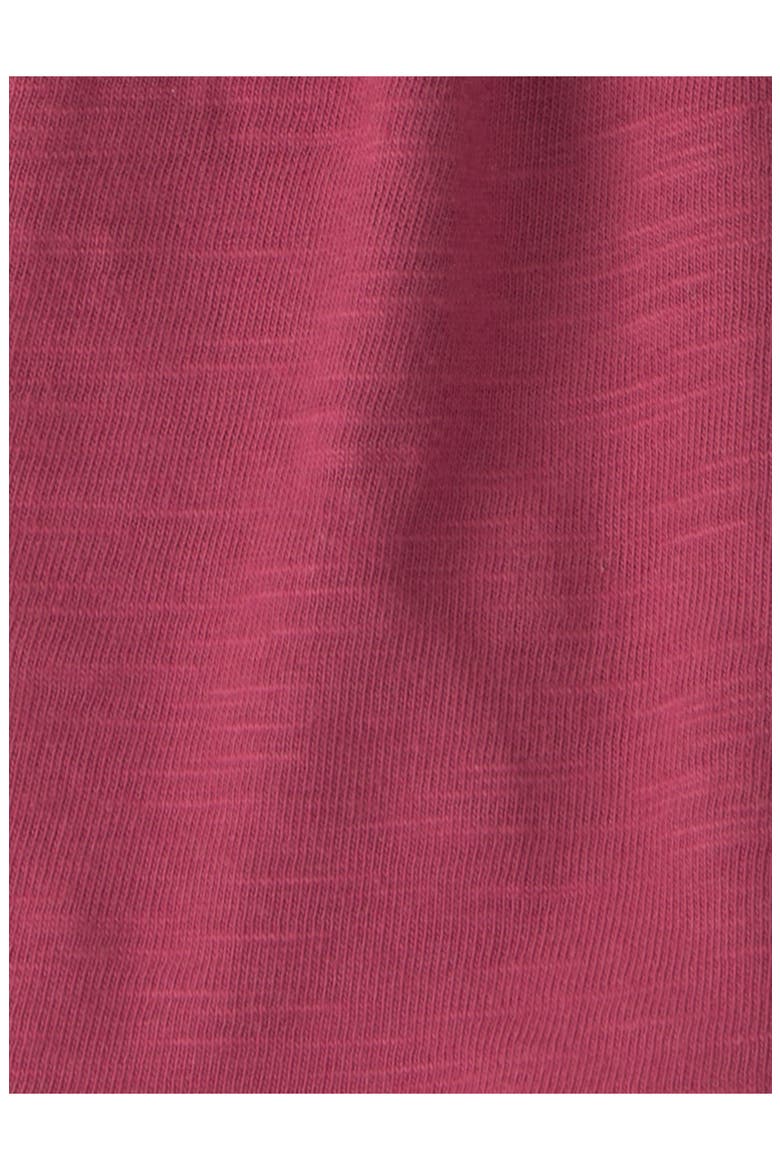 Organic Cotton Knit Top, Alternate, color, MAROON