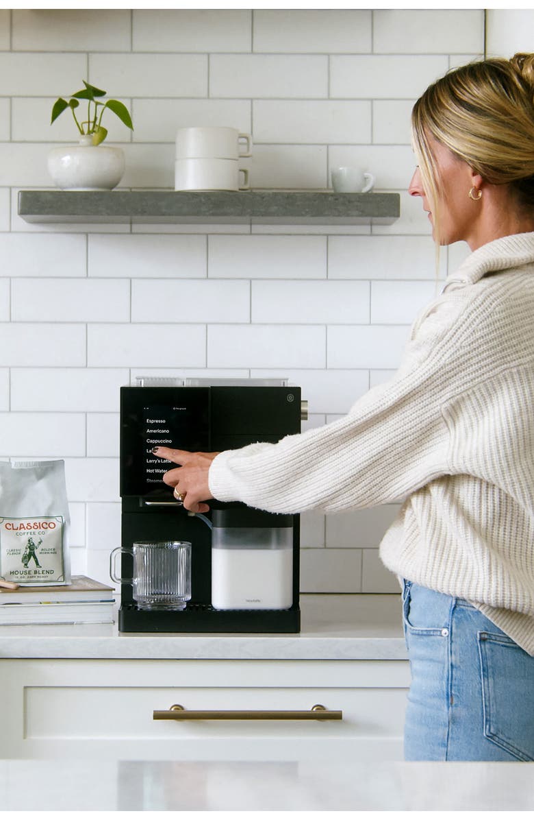 TERRA KAFFE TK-02 Automatic Espresso Machine, Alternate, color, Black