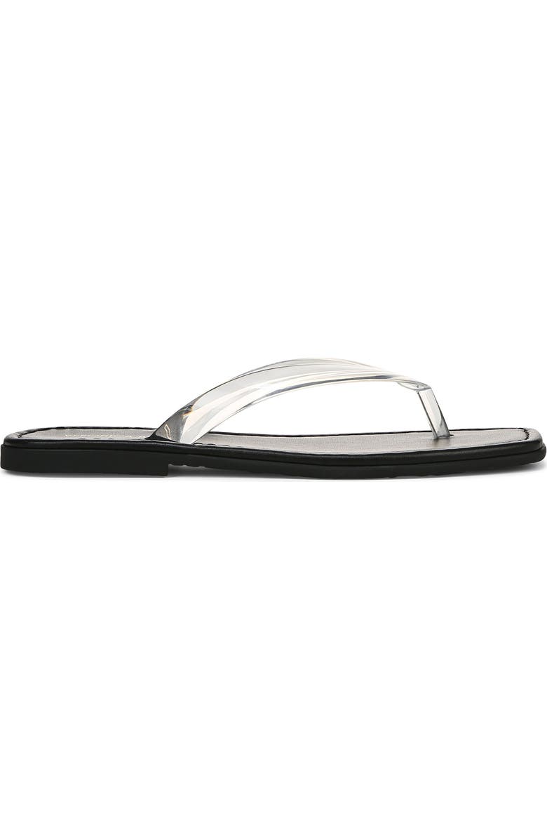 Veronica Beard Clea Flip Flop, Alternate, color, Clear