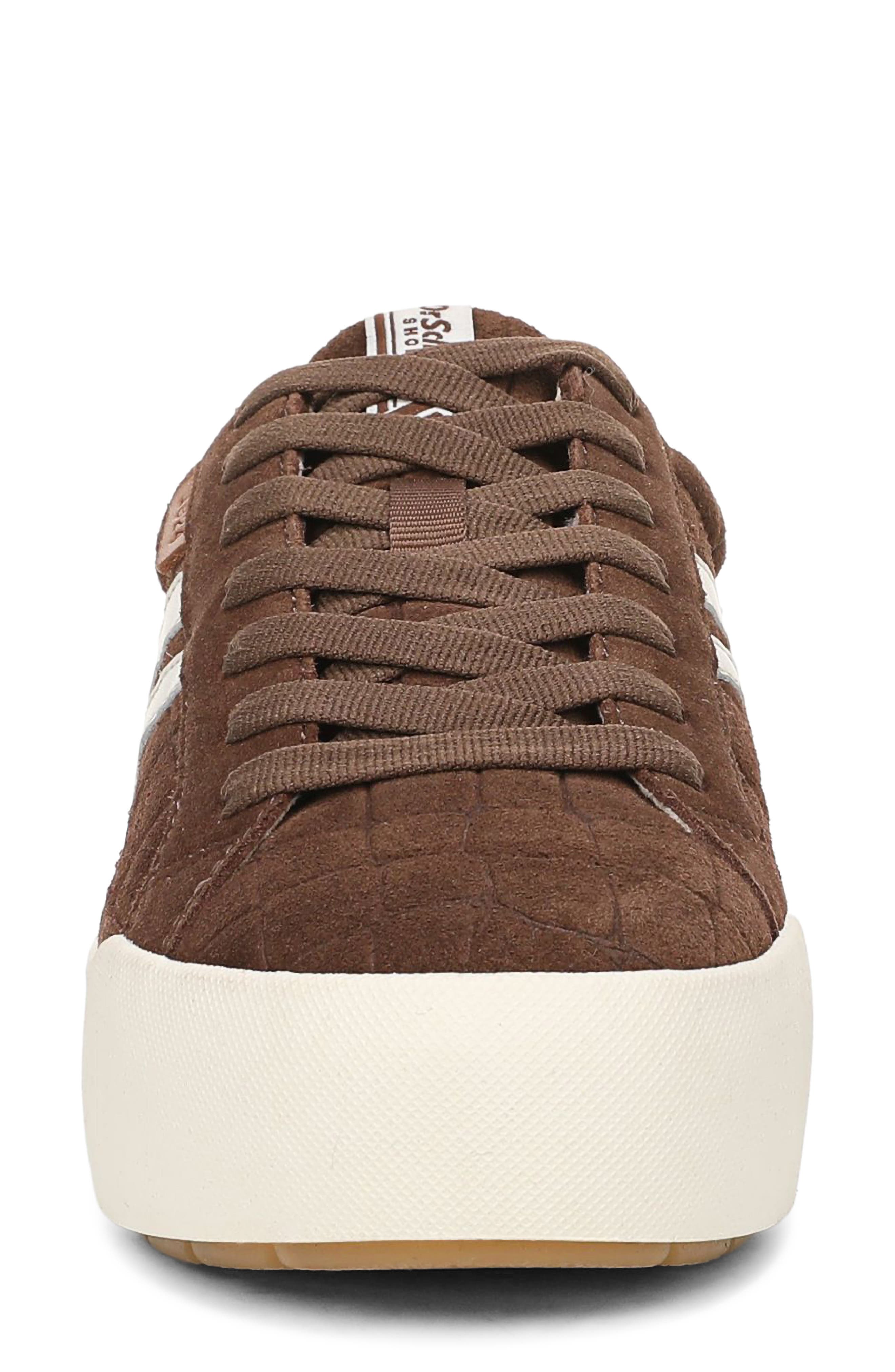 Young and Free Leather Sneaker, Alternate, color, WALNUT BROWN