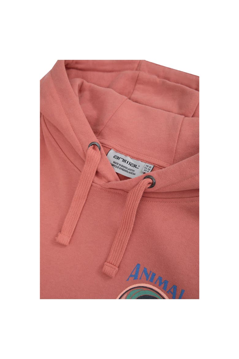 Maya Cromer Hoodie, Alternate, color, Pink