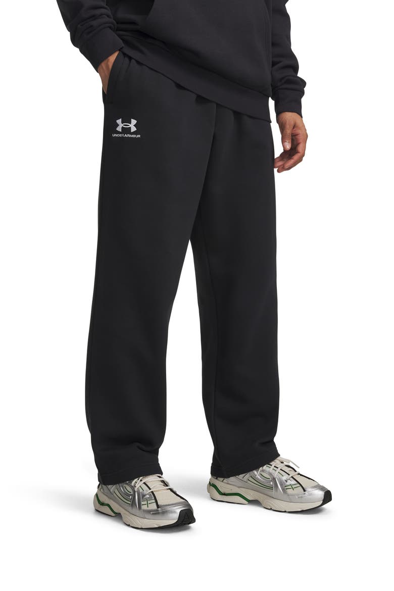 Icon Fleece Sweatpants, Main, color, BLACK