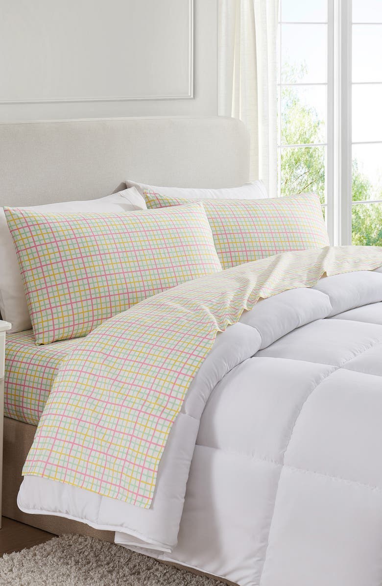Hallmark Chromatic Grid Sheet Set, Alternate, color, White Multi