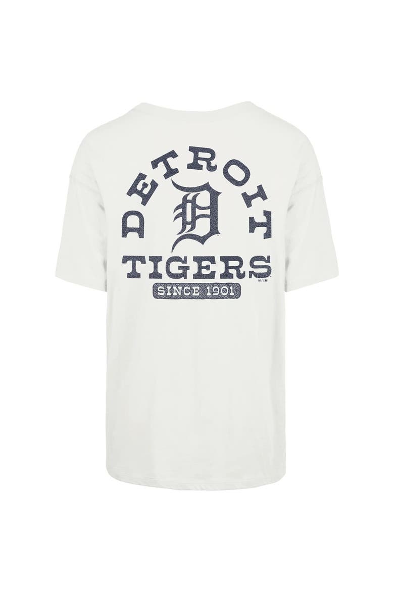 Women's '47 Natural Detroit Tigers Back Canyon Sadie T-Shirt, Alternate, color, Natural