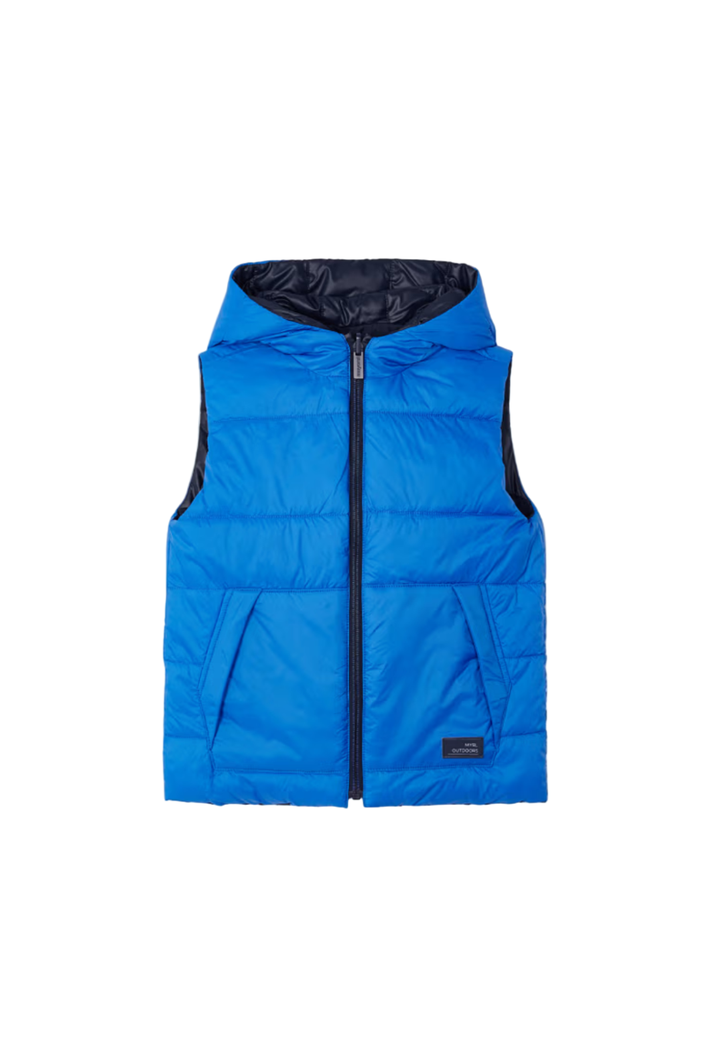 Padded Gilet, Main, color, Blue