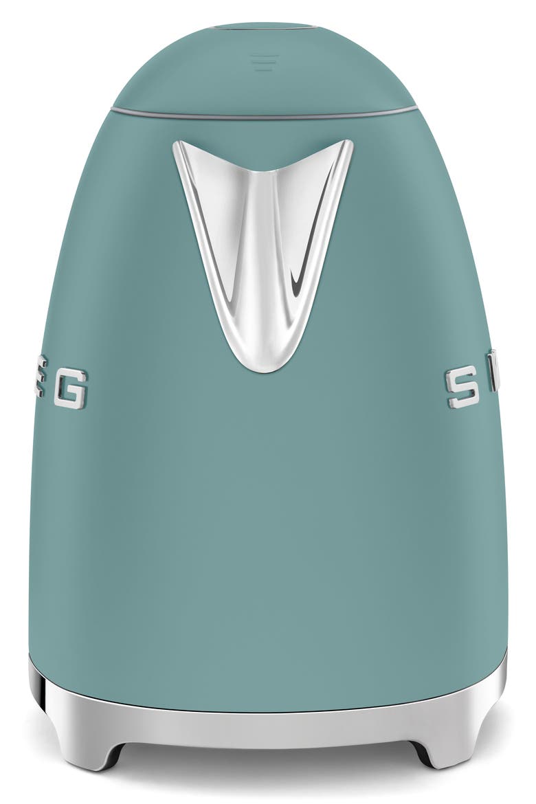 '50s Retro Style Electric Kettle, Alternate, color, MATTE JADE