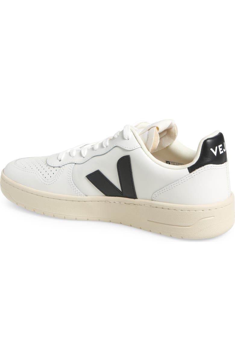 Veja V-10 Sneaker, Alternate, color, Extra-White/ Black