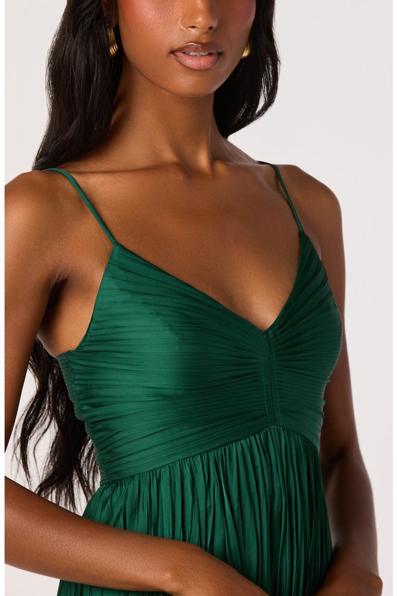 Maeve Midi Dress, Alternate, color, HUNTER GRN
