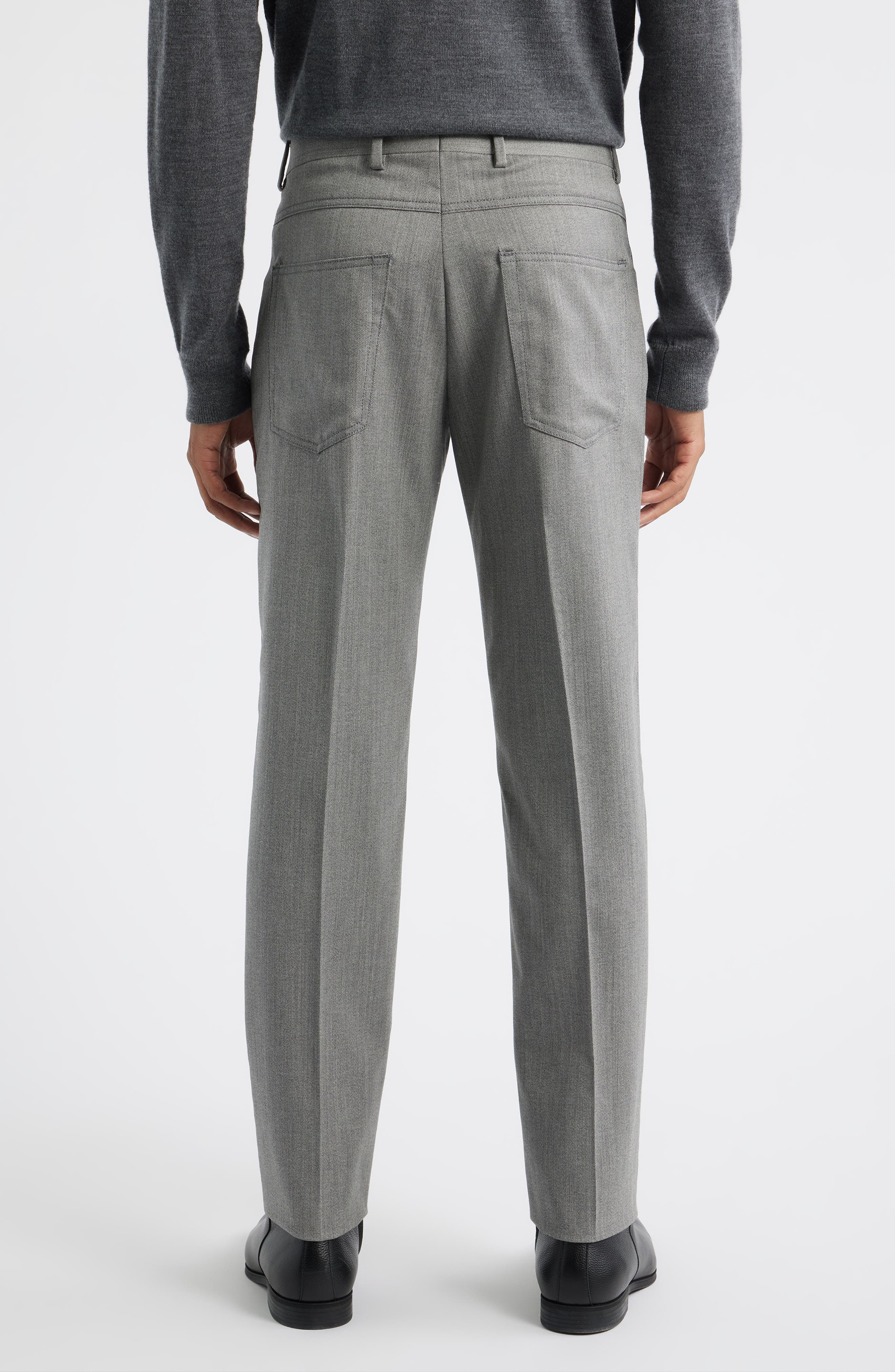 Parker Stretch Wool Trousers - image 2