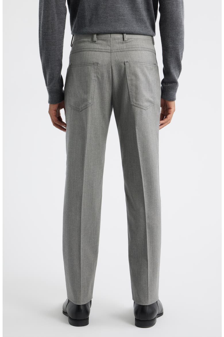 Parker Stretch Wool Trousers, Alternate, color, LIGHT GREY