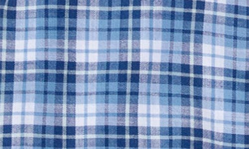 Vineyard Vines Coskata Island Plaid Short Sleeve Button-down Shirt In Nude
