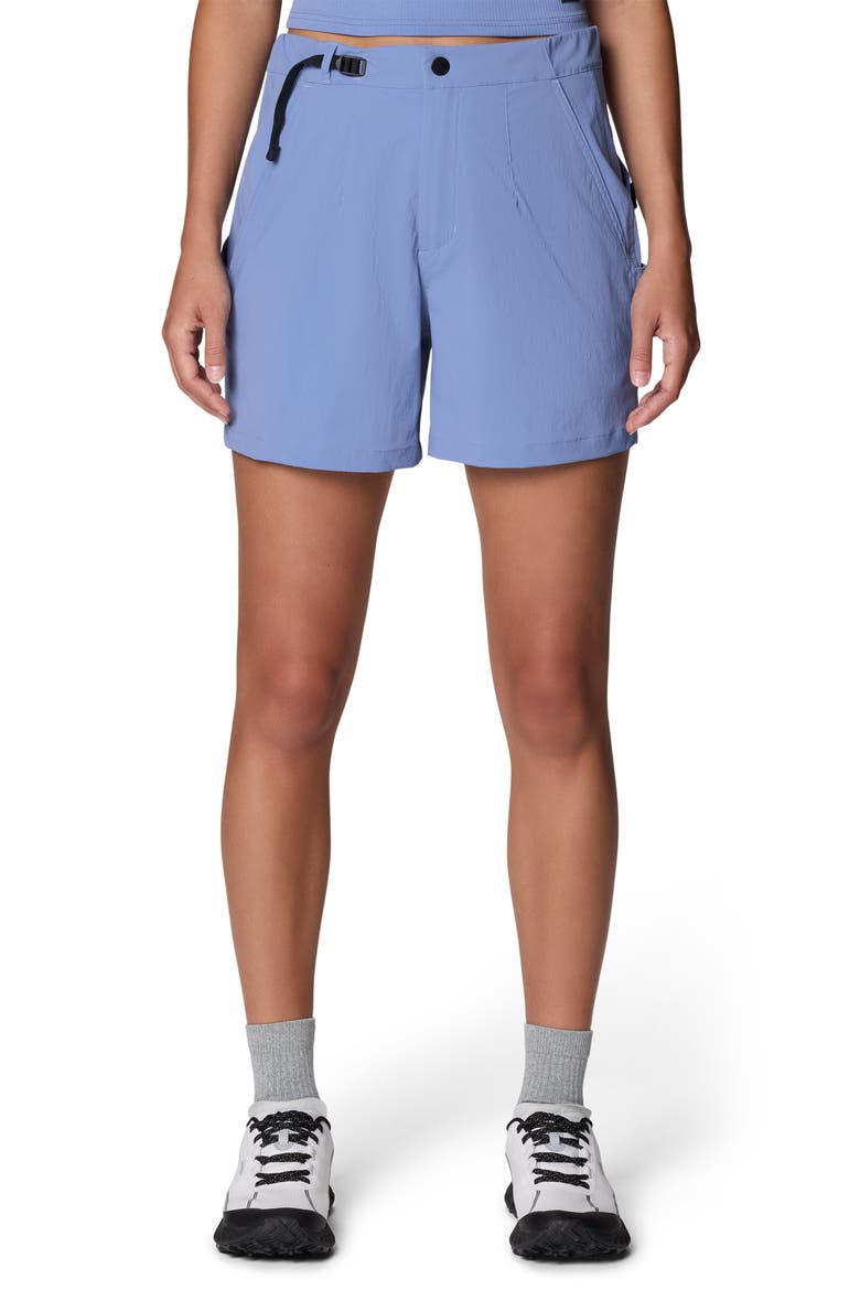 Peak Rambler Water Repellent Shorts, Main, color, BEST COAST BLUE