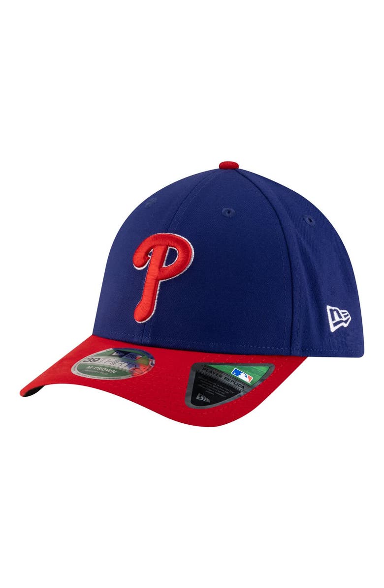 New Era Men's New Era Royal Philadelphia Phillies Player Replica 39THIRTY M-Crown Flex Hat, Main, color, Royal
