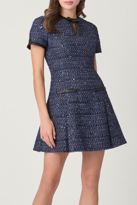 Union Lurex Tweed Alex Dress