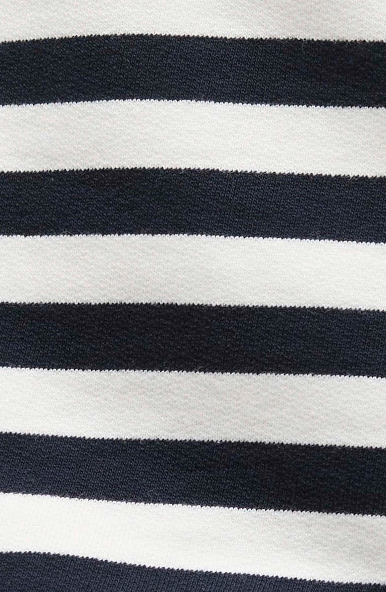 Barbour Layla Stripe Sweatshirt, Alternate, color, Cloud/ Dark Navy Stripe