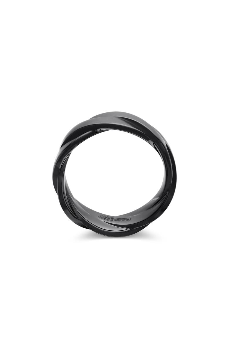 David Yurman Helios<sup>™</sup> Band Ring, Alternate, color, Black Titanium
