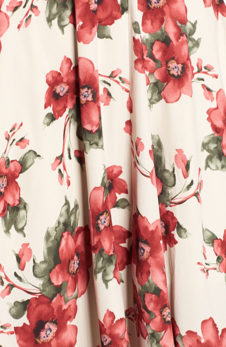 Dee Elly Cold Shoulder Midi Dress, Alternate, color,