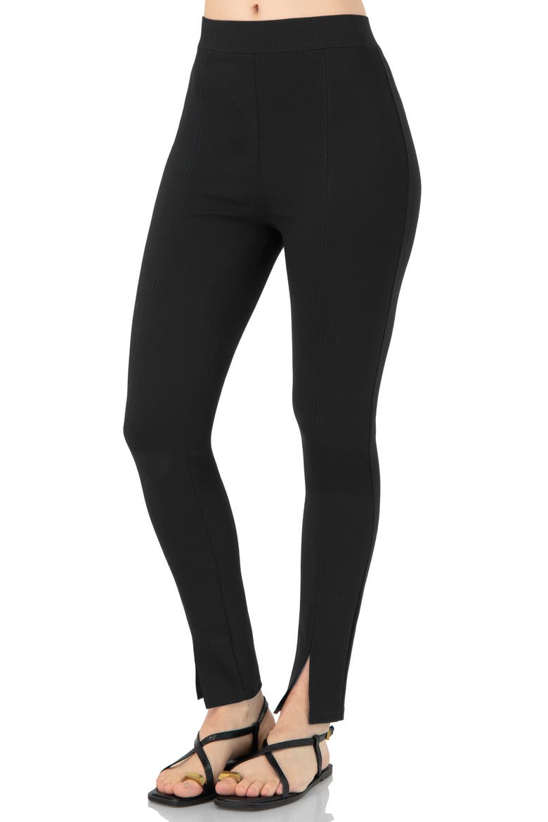 Legging with Leg Slits, Alternate, color, Black