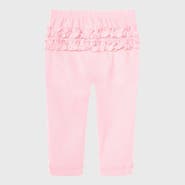 CITY THREADS Baby Girl Ruffle Butt Soft 100% Cotton Leggings